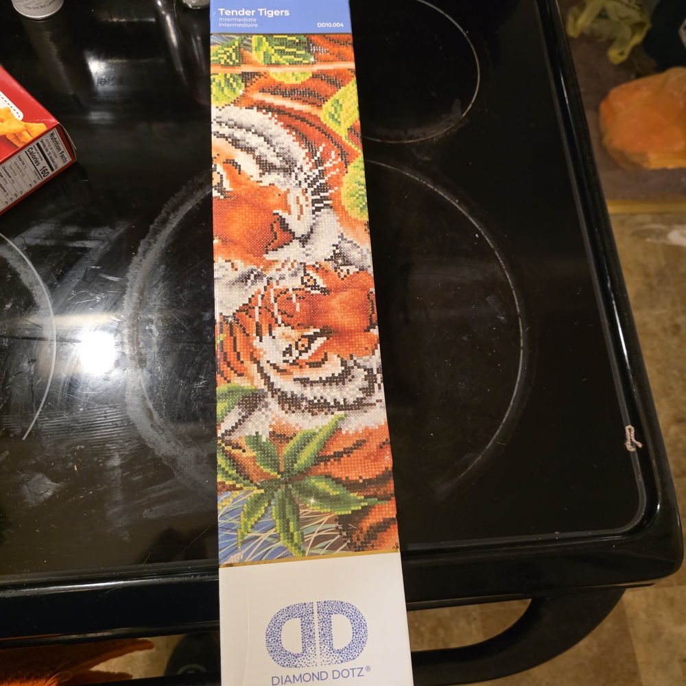 Diamond Supply Co. Vibrant Tiger Diamond Art Kit